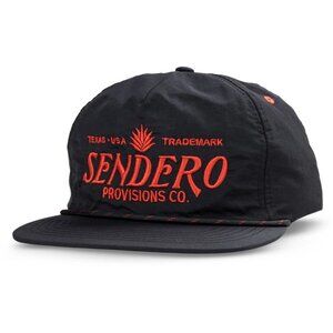 Black Red Logo Hat